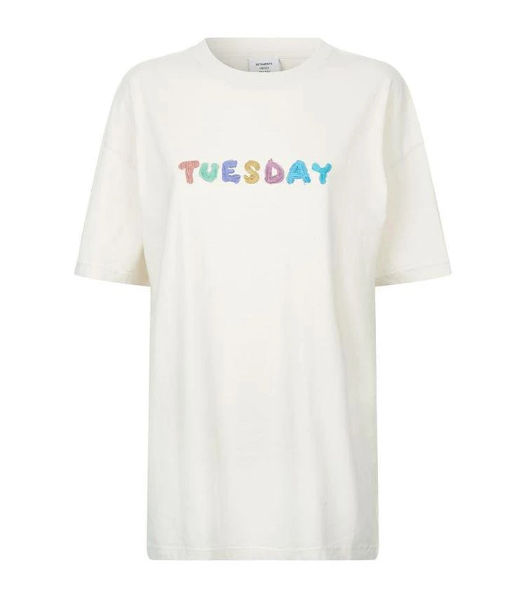 商品Vetements|Weekday T-Shirt,价格¥525,第1张图片