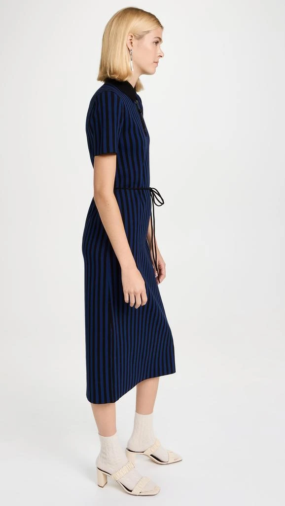 商品Tory Burch|Tory Burch 汤丽柏琦 Plaited Rib Polo Dress,价格¥1111,第4张图片详细描述