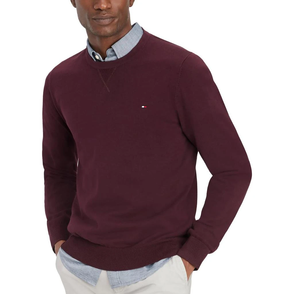 商品Tommy Hilfiger|Tommy Hilfiger Mens Crewneck Casual Pullover Sweater,价格¥226,第5张图片详细描述