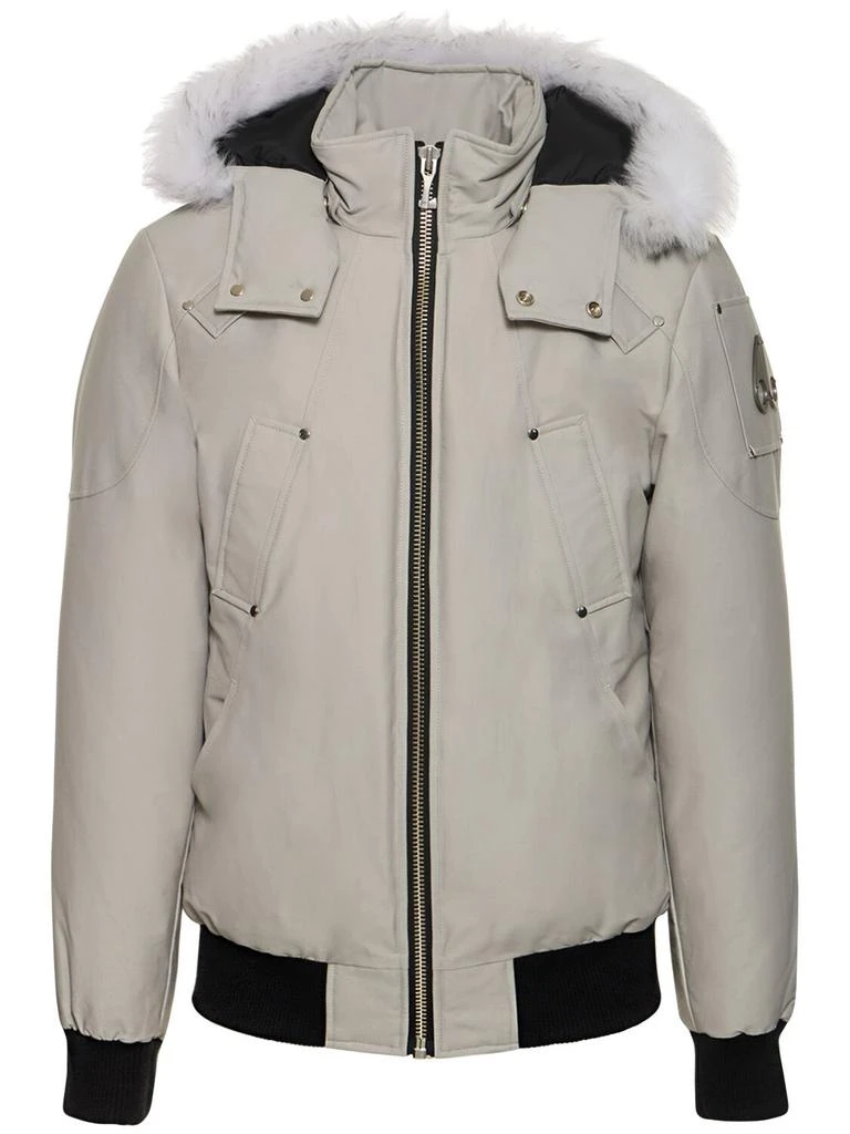 商品Moose Knuckles|Ballistic Cotton Down Bomber W/ Fur Trim,价格¥5491,第1张图片