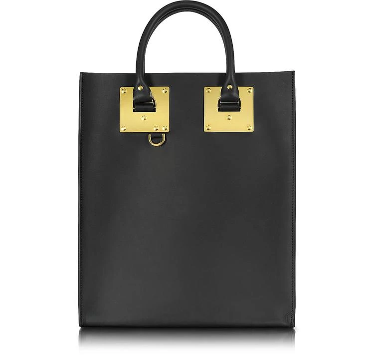 商品Sophie Hulme|黑色Albion迷你托特包,价格¥6836,第1张图片