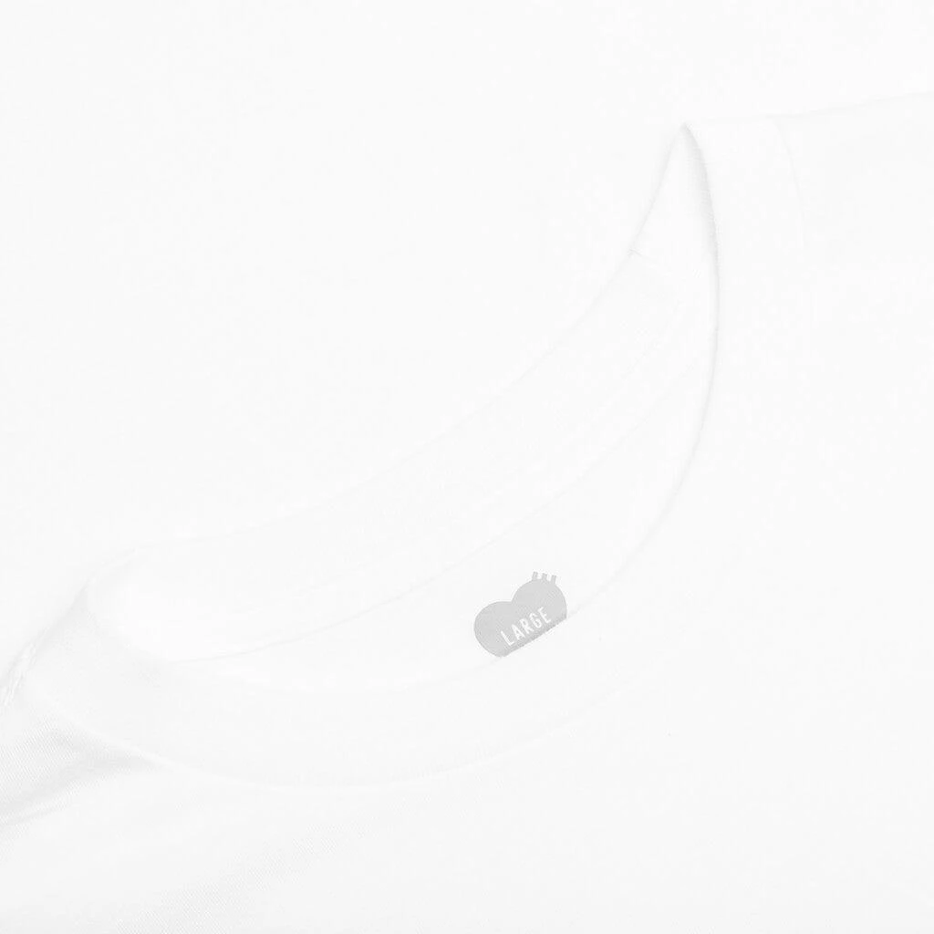 商品Human Made|3 Pack T-Shirt Set - White,价格¥560,第3张图片详细描述