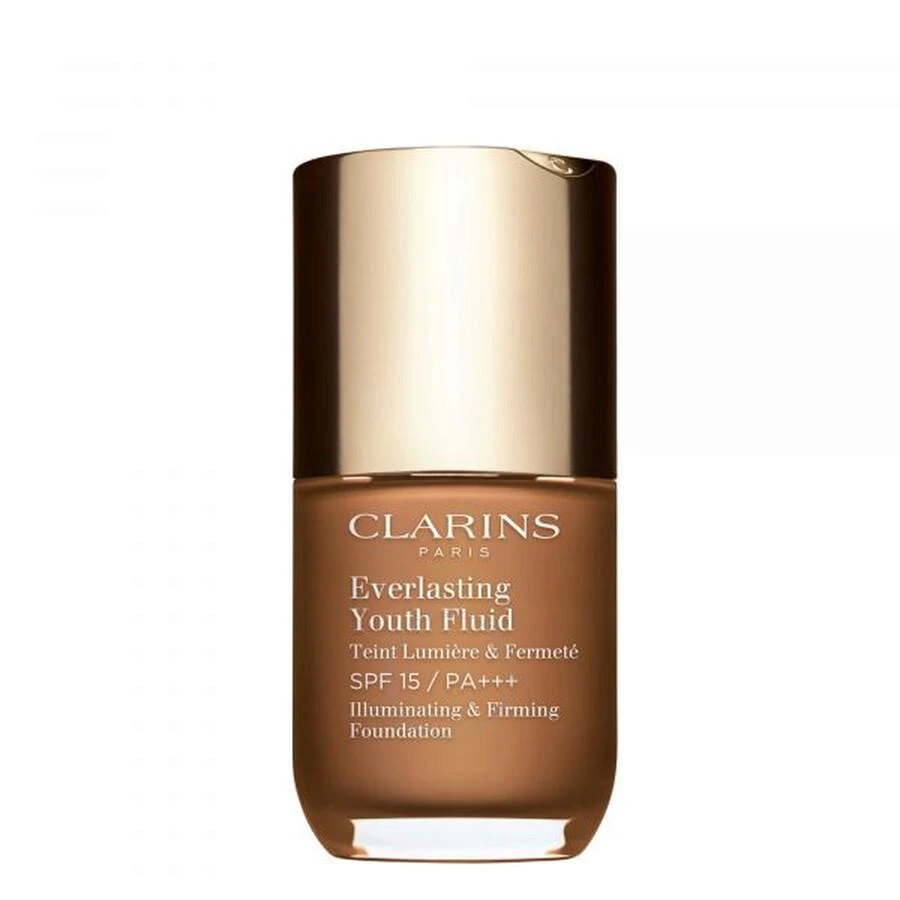 商品Clarins|- Everlasting Youth Fluid Illuminating & Firming Foundation SPF 15 - # 118.5 Chocolate 30ml/1oz,价格¥145,第1张图片