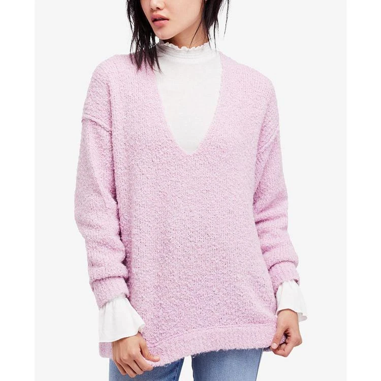 商品Free People|Lofty Bouclé-Knit Sweater,价格¥287,第1张图片