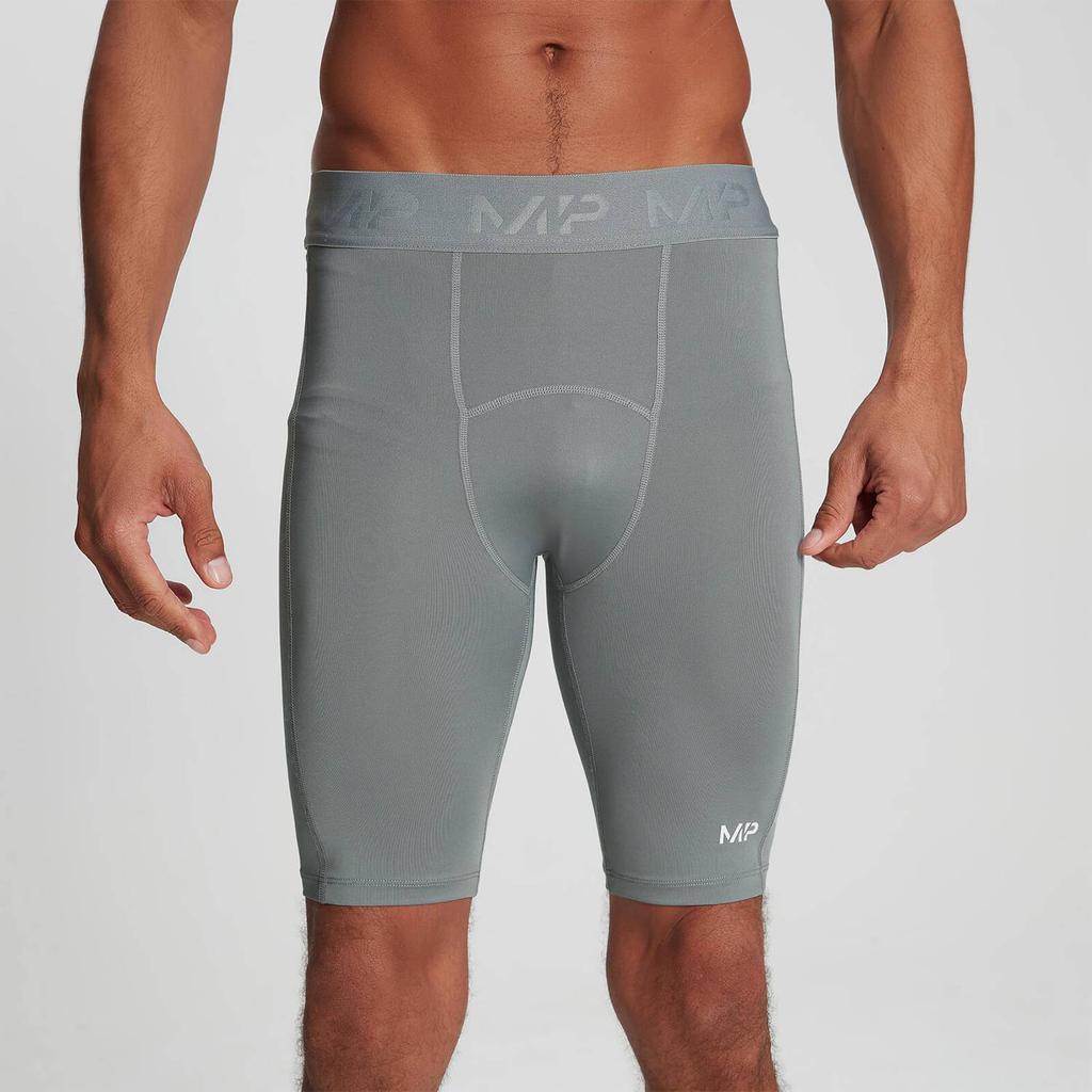 商品Myprotein|MP Men's Training Baselayer Shorts - Storm,价格¥34-¥169,第1张图片