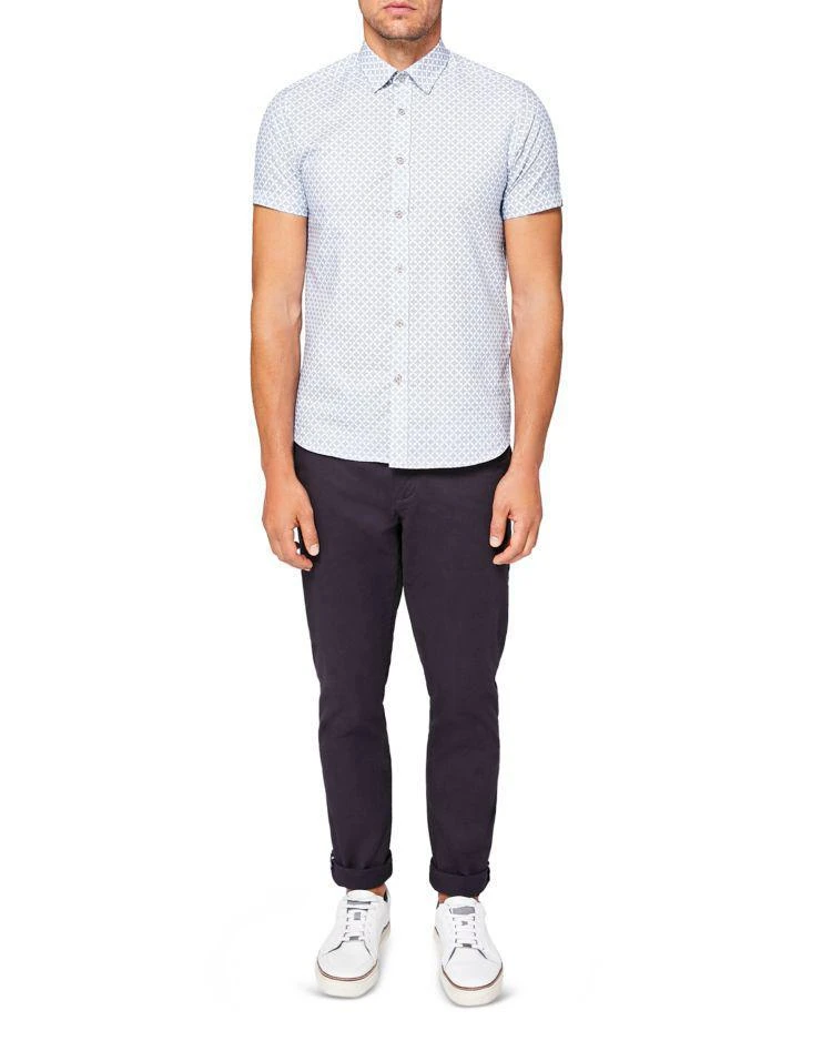 商品Ted Baker London|Ted Baker Angaz Regular Fit Button-Down Shirt ,价格¥511,第3张图片详细描述