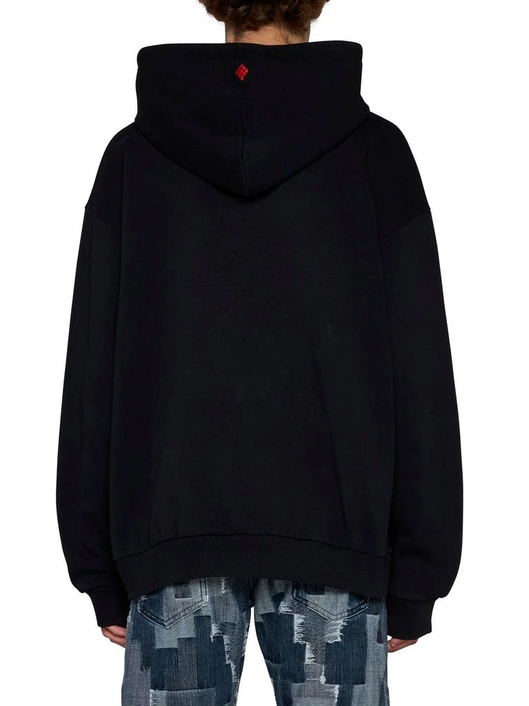 商品Marcelo Burlon|Marcelo Burlon County Of Milan Graphic-Printed Drawstring Hoodie,价格¥1656,第3张图片详细描述