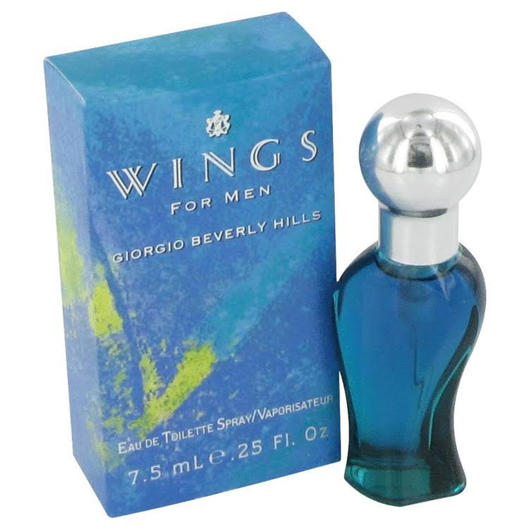 Wings / Giorgio B. Hills EDT Spray Mini Unboxed .25 oz / 7.5 ml (m)商品第1张图片规格展示