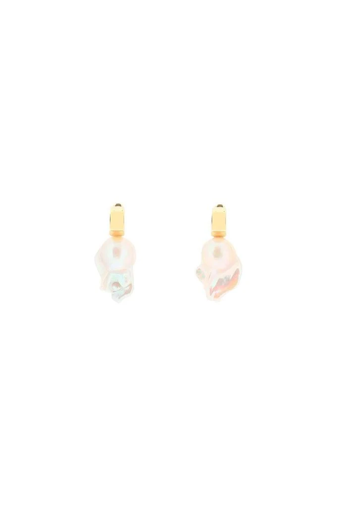 商品Simone Rocha|BAROQUE PEARL HOOP EARRINGS,价格¥1017,第1张图片