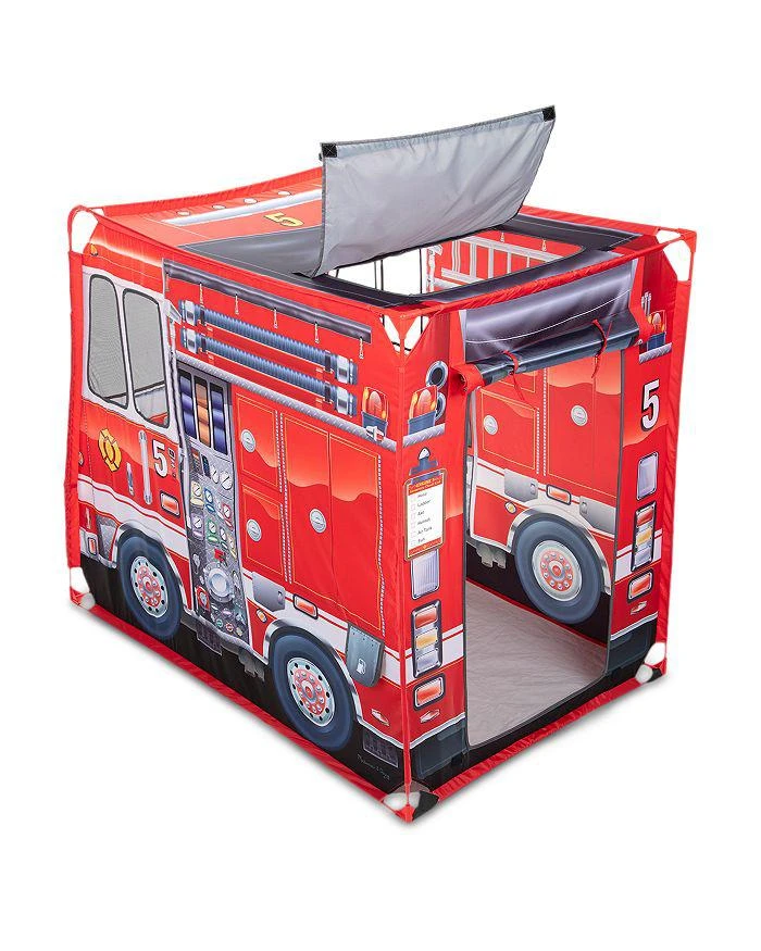 商品Melissa & Doug|Fire Truck Play Tent - Ages 3+,价格¥487,第4张图片详细描述