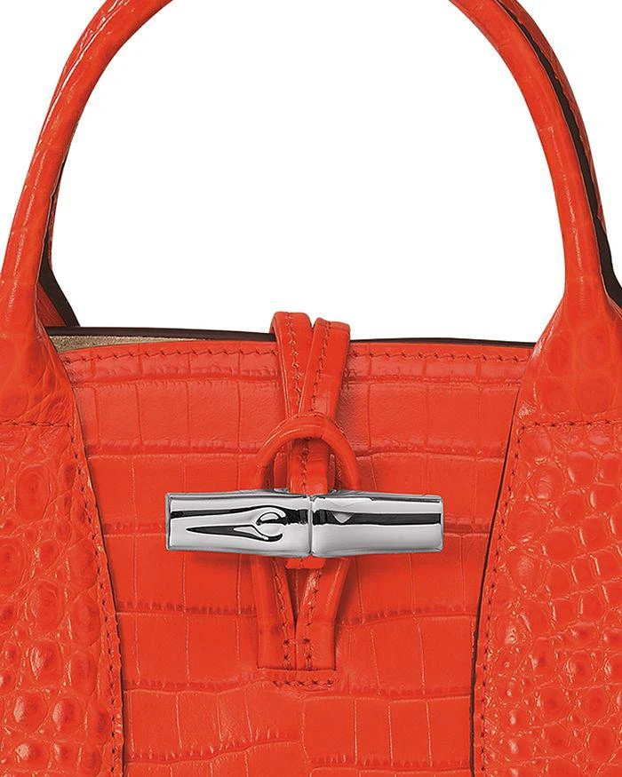商品Longchamp|Roseau Mini Embossed Leather Top Handle Bag,价格¥3365,第2张图片详细描述