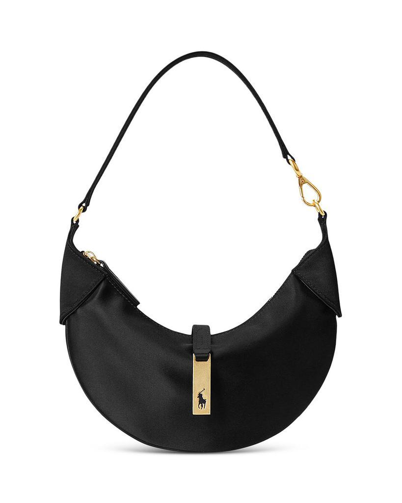 商品Ralph Lauren|Polo ID Satin Mini Shoulder Bag,价格¥3651,第1张图片