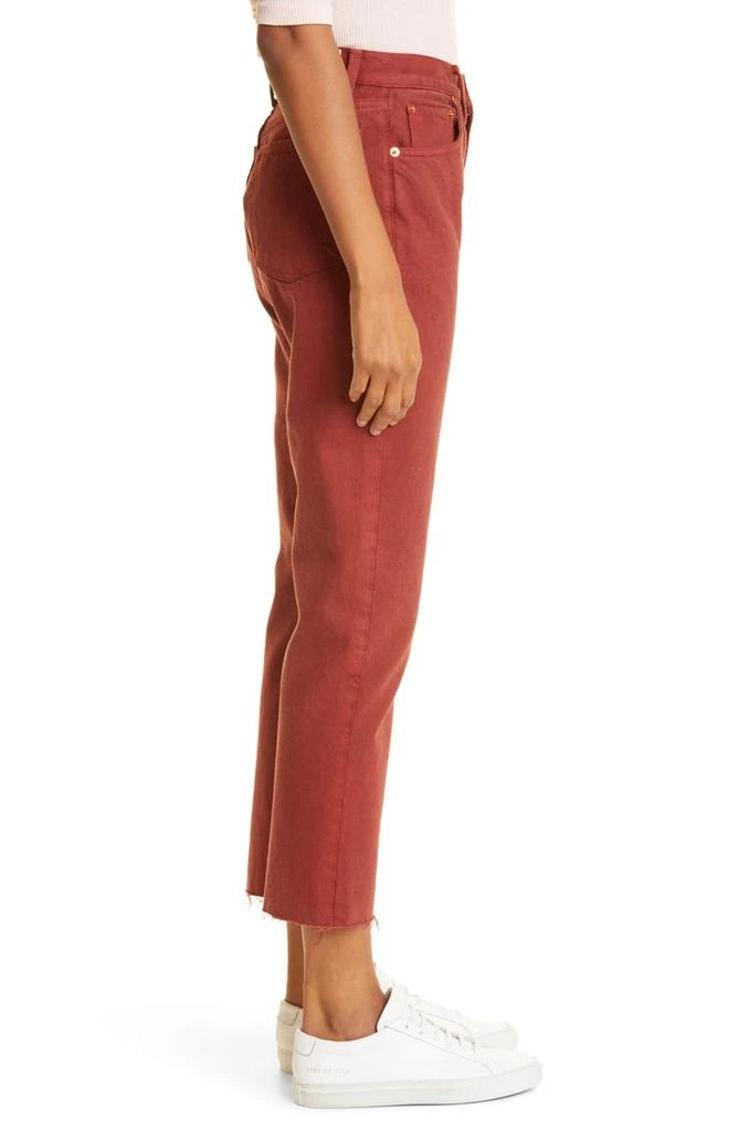 商品Re/Done|Originals High Waist Stove Pipe Jeans,价格¥296,第3张图片详细描述