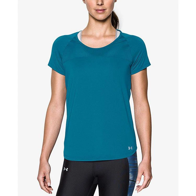 商品Under Armour|Women's Fly By Cutout-Back Running Top,价格¥149,第3张图片详细描述
