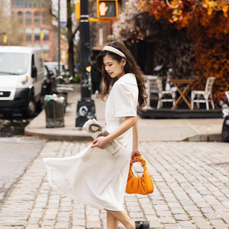 Marina连衣裙-象牙白 | Marina Dress - Ivory商品第2张图片规格展示