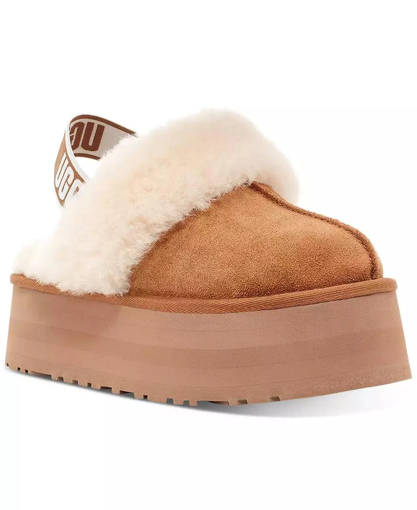 商品UGG|Funkette Slingback Platform Slippers,价格¥695,第1张图片