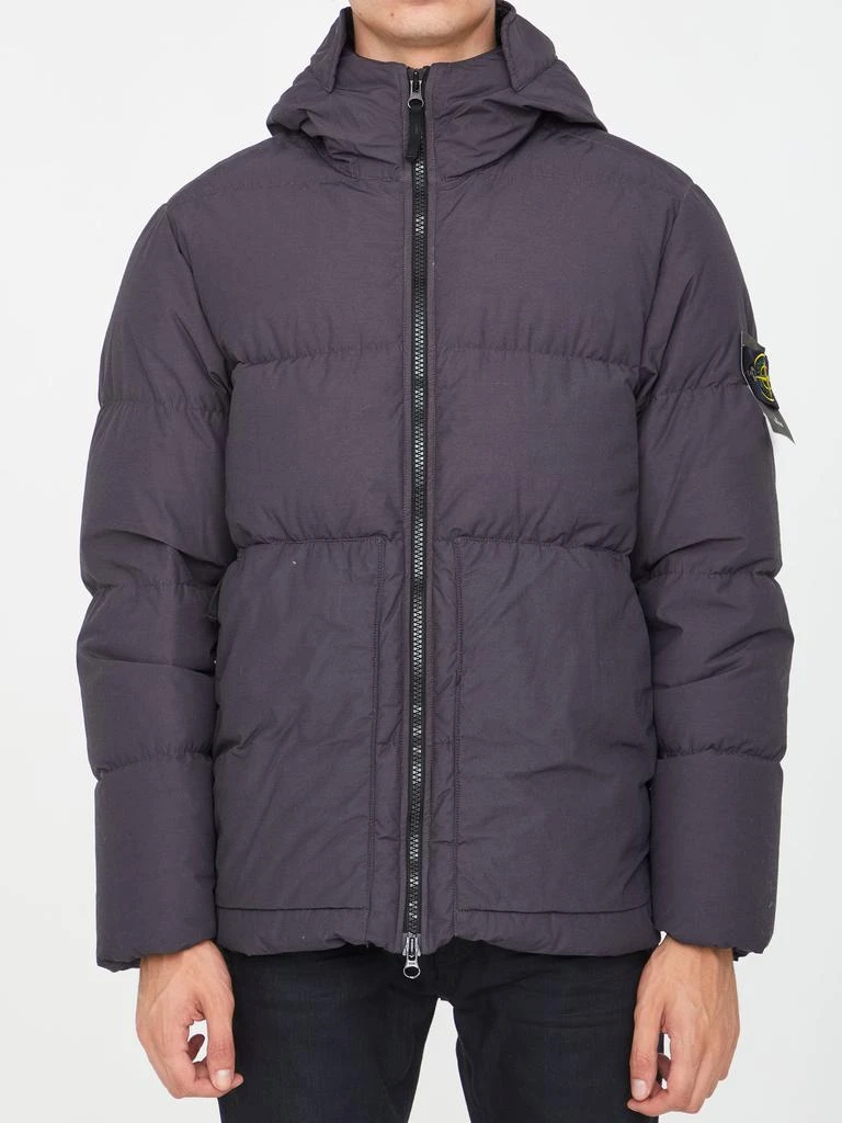 商品Stone Island|Naslan anthracite down jacket,价格¥7748,第1张图片