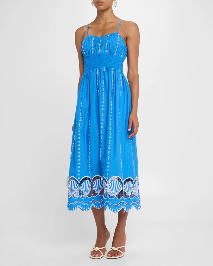 商品Rails|Murano Embroidered Midi Dress,价格¥2203,第4张图片详细描述