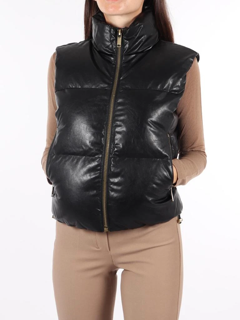 商品Michael Kors|Michael Kors Leather Puffer West Down Jacket,价格¥2385,第3张图片详细描述