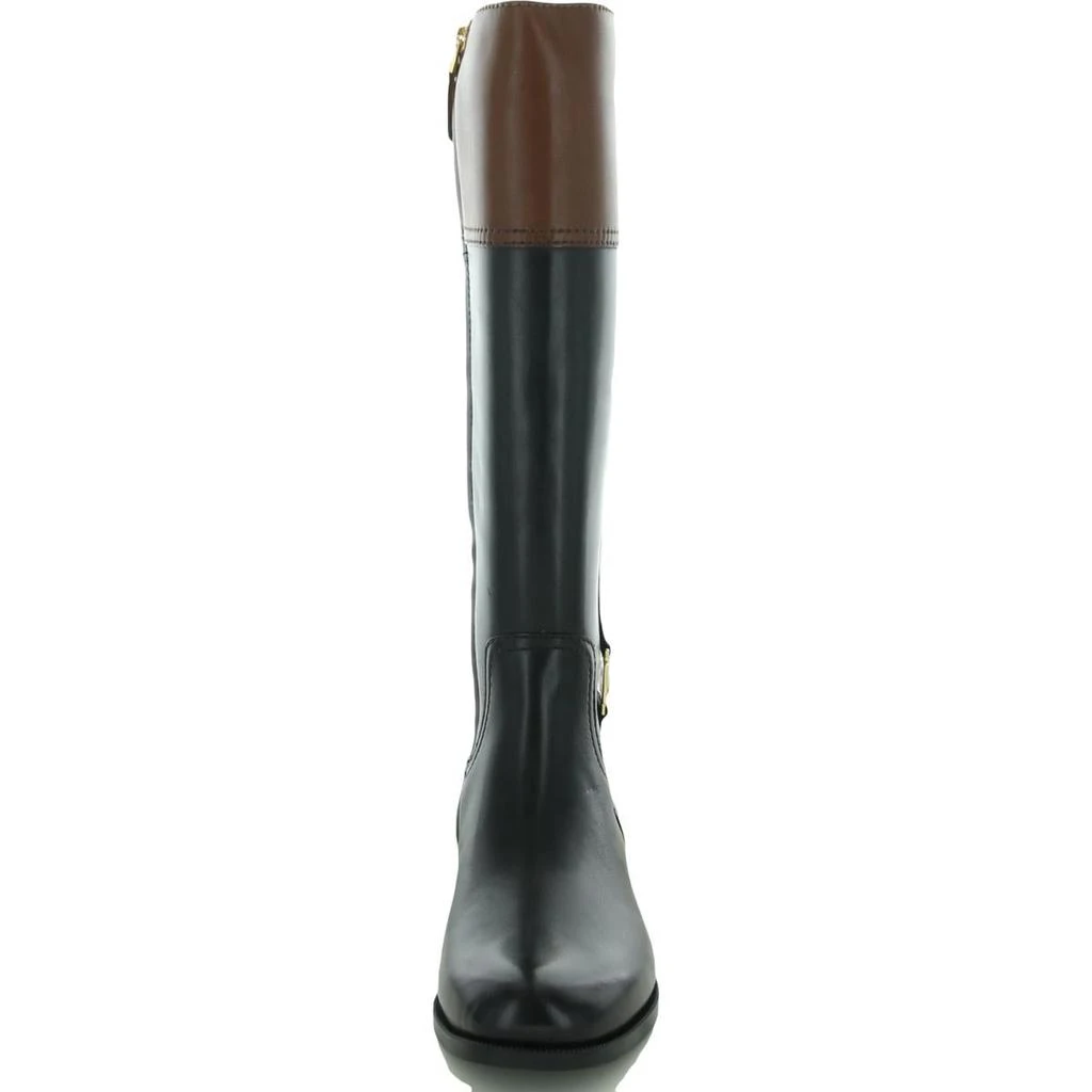 商品Ralph Lauren|Lauren Ralph Lauren Womens Berdie Leather Knee-High Riding Boots,价格¥521,第4张图片详细描述