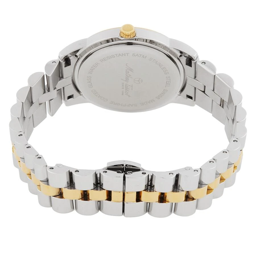 商品Mathey-Tissot|Mathey-Tissot Artemis Quartz Crystal Champagne Dial Ladies Watch D10860BQDI,价格¥1065,第3张图片详细描述