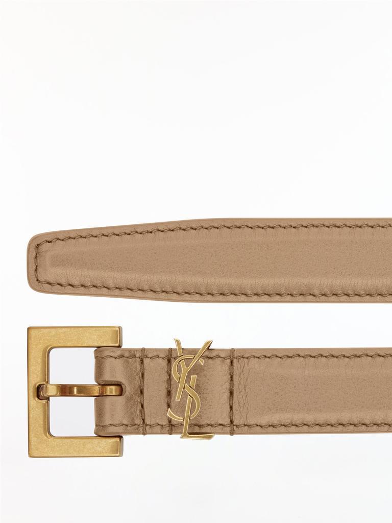 商品Yves Saint Laurent|Monogram thin belt,价格¥1724,第4张图片详细描述