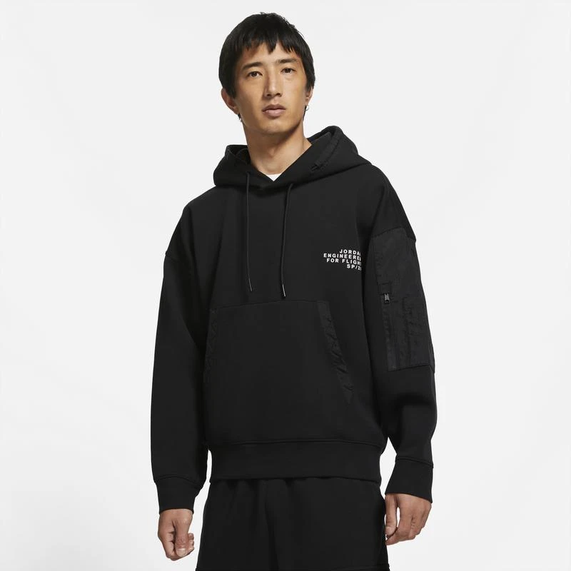 商品Jordan|Jordan 23 Engineered Fleece Pullover Hoodie - Men's,价格¥897,第1张图片