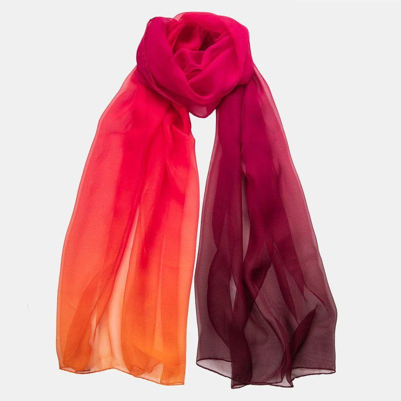 商品Elizabetta|Claudia Silk Scarf/Shawl Sunset Ombré,价格¥944,第1张图片