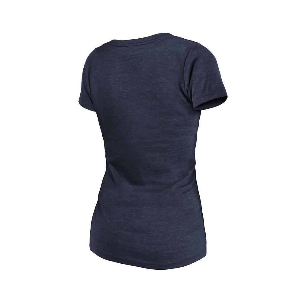 商品Majestic|Women's Threads Navy Houston Astros 2022 World Series Modest V-Neck T-shirt,价格¥294,第4张图片详细描述