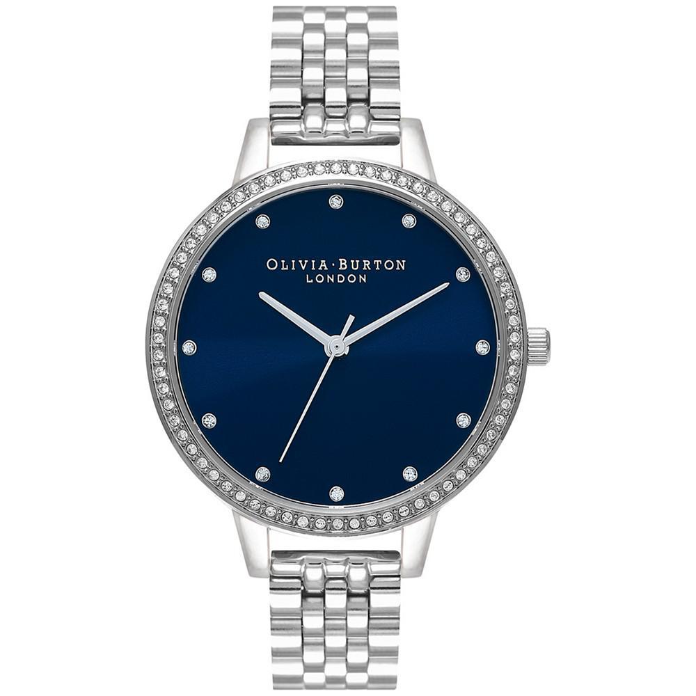 商品Olivia Burton|Women's Classics Stainless Steel Bracelet Watch 34mm,价格¥925,第1张图片