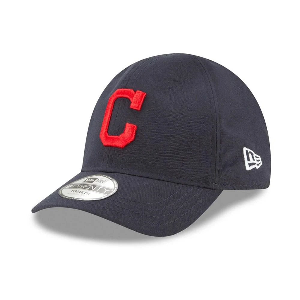 商品New Era|Toddler Navy Cleveland Indians My First 9Twenty Flex Hat,价格¥153,第1张图片