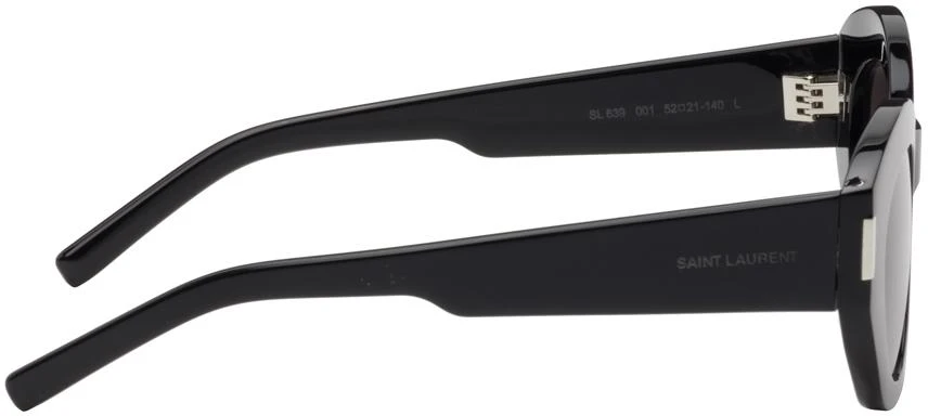商品Yves Saint Laurent|Black SL 639 Sunglasses,价格¥3614,第2张图片详细描述