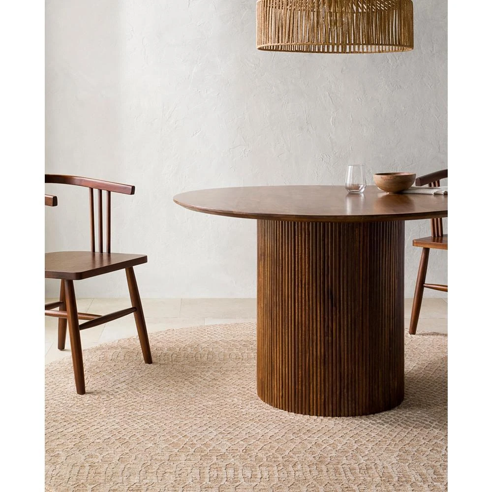 商品Surya|Masterpiece High-Low MPC-2302 5'3" x 5'3" Round Area Rug,价格¥2182,第3张图片详细描述