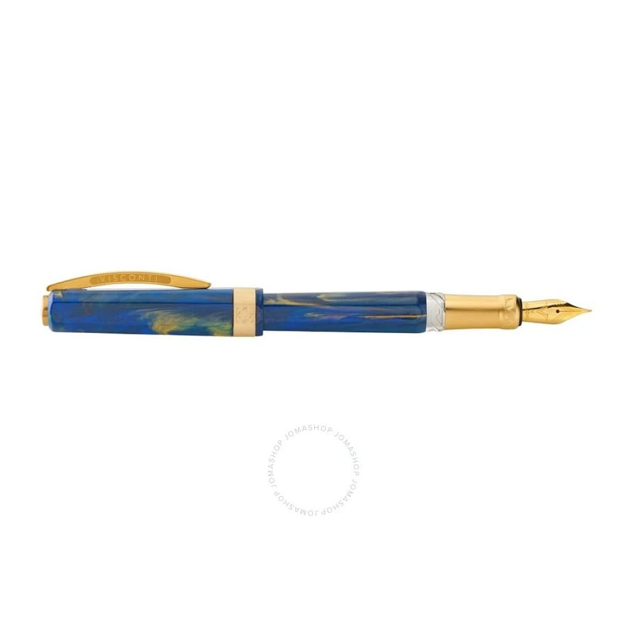 商品Visconti|Visconti Opera Gold Fountain Pen Blue KP42-02-FPB,价格¥2059,第2张图片详细描述