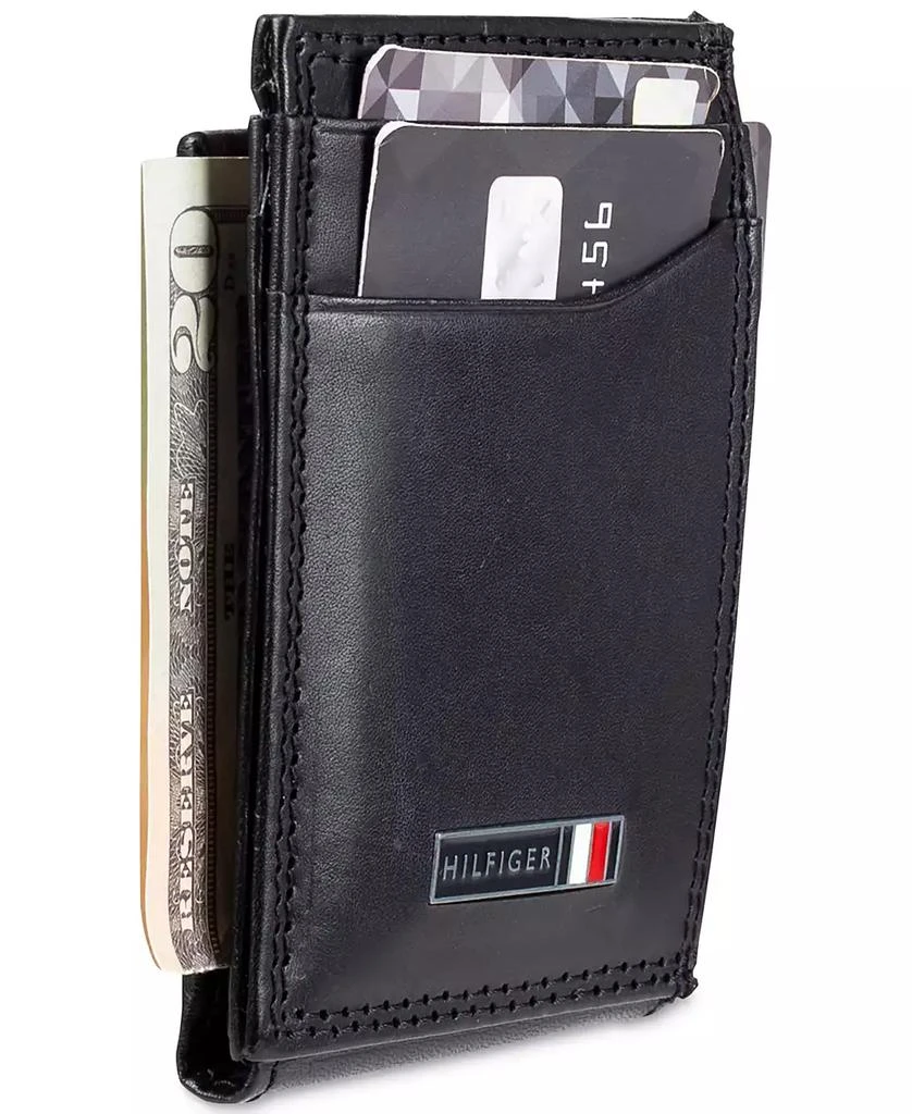 商品Tommy Hilfiger|Men's York Magnetic Leather Wallet,价格¥378,第5张图片详细描述