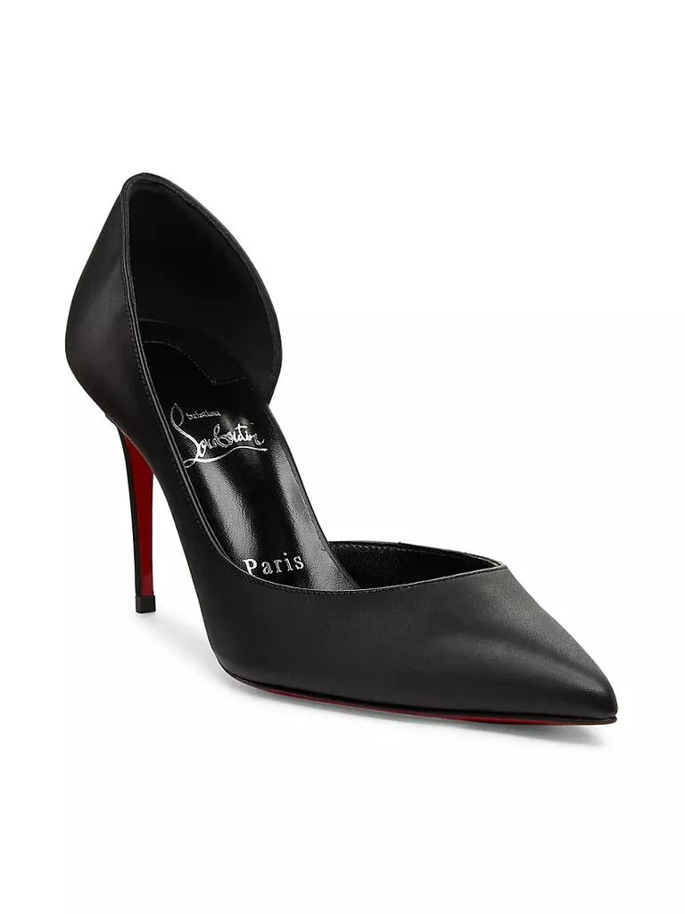 商品Christian Louboutin|Iriza 85MM Satin D'Orsay Pumps,价格¥6256,第2张图片详细描述