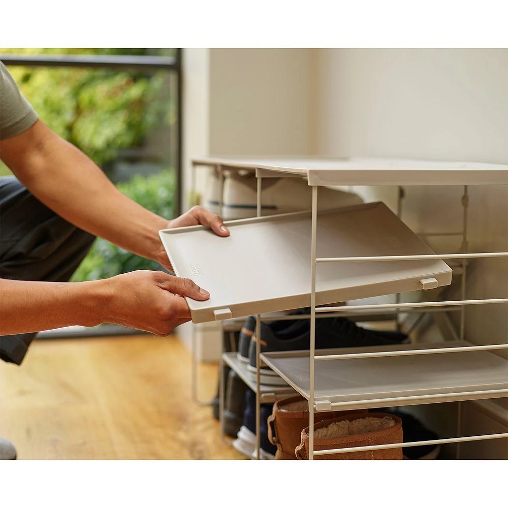 Level Adjustable Shoe Rack, Stores 4 Pairs 商品