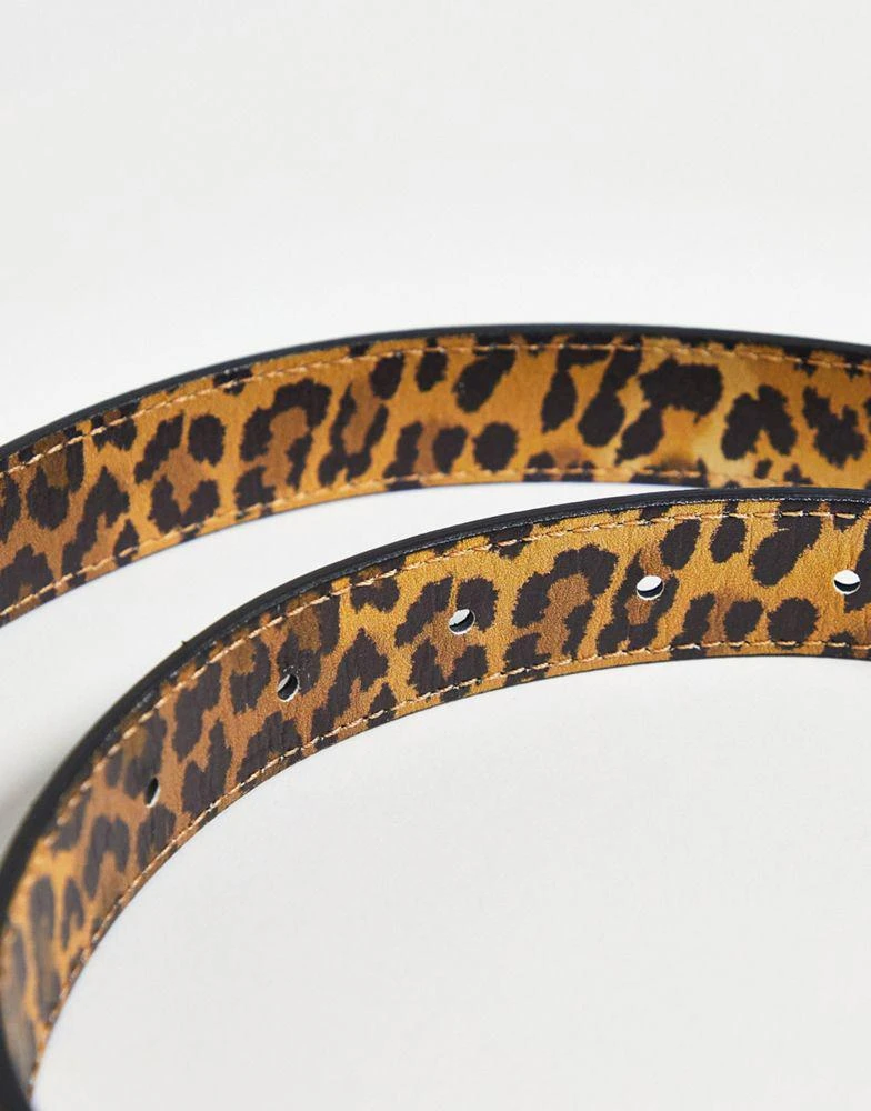 商品Levi's|Levi's reversible belt in leopard print,价格¥277,第4张图片详细描述