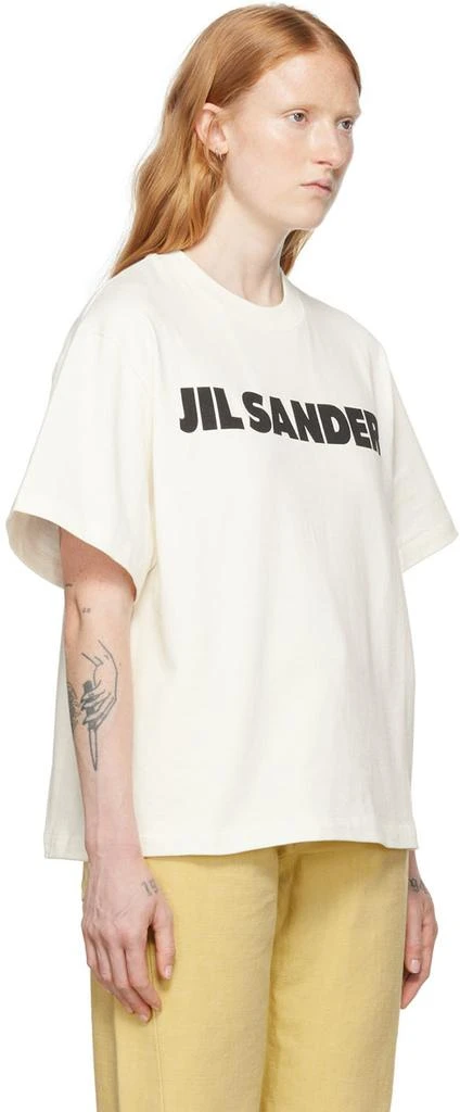 商品Jil Sander|Off-White Cotton T-Shirt,价格¥1654,第2张图片详细描述