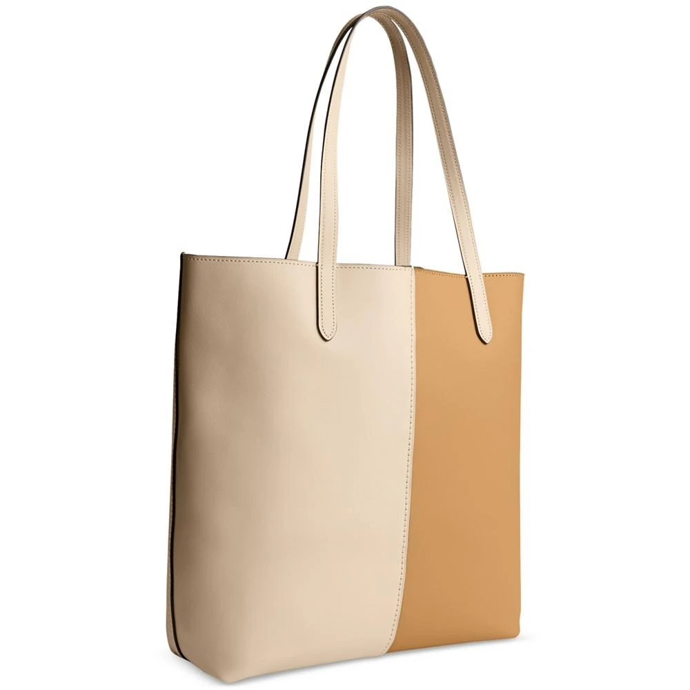 商品Coach|North Colorblock Leather Medium Tote,价格¥1776,第3张图片详细描述