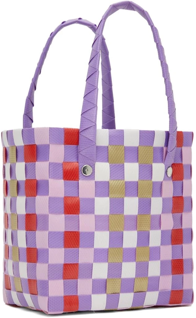 商品Marni|Kids Purple Micro Basket Tote,价格¥863,第3张图片详细描述