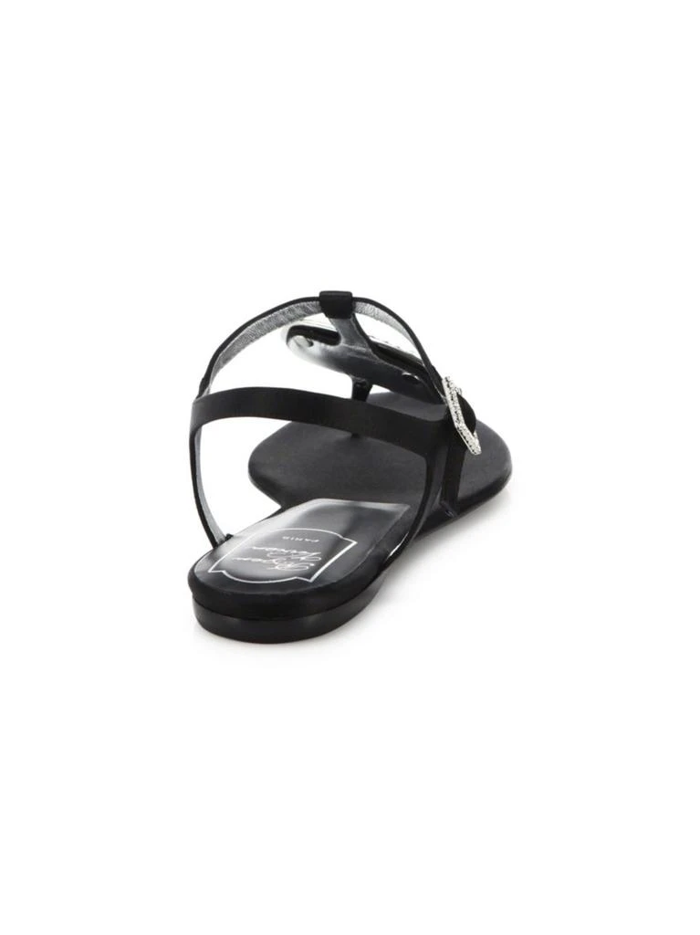 商品Roger Vivier|水晶钻扣 平底凉鞋,价格¥6123,第3张图片详细描述