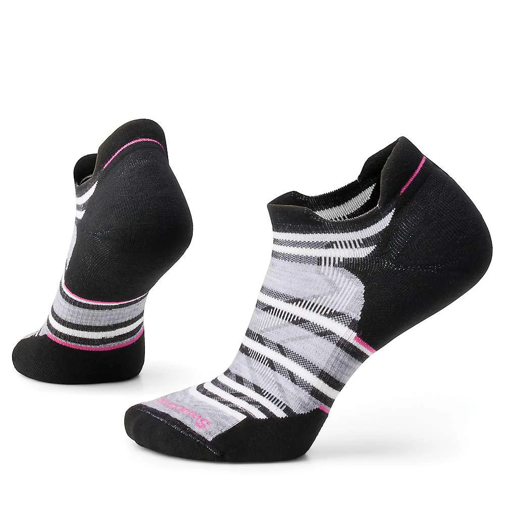 商品SmartWool|Smartwool Women's Run Targeted Cushion Stripe Low Ankle Sock,价格¥157,第1张图片