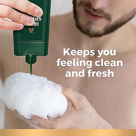 Irish Spring Body Wash for Men, Original Clean (30 fl. oz., 2 pk.)商品第4张图片规格展示