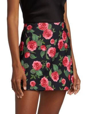 商品Alice + Olivia|Renna Mini Wrap Skirt,价格¥554,第3张图片详细描述