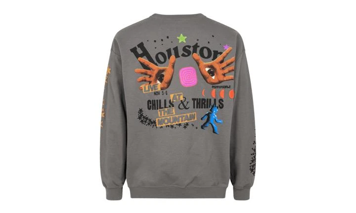 商品Travis Scott|Travis Scott Houston Crewneck,价格¥1204,第4张图片详细描述