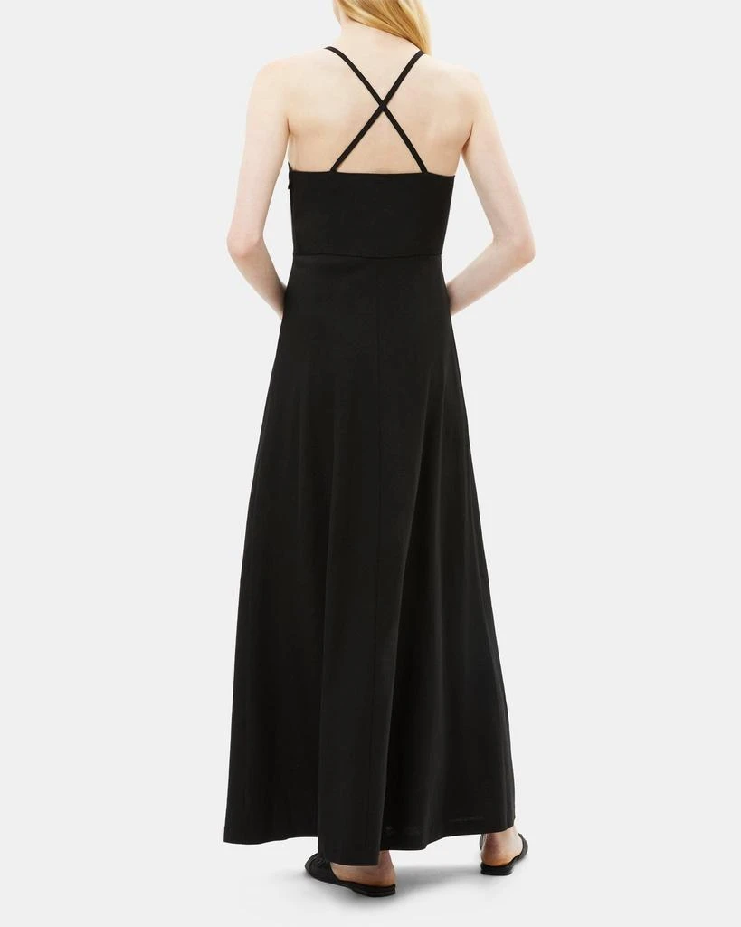 商品Theory|Cross-Back Dress in Linen,价格¥765,第3张图片详细描述