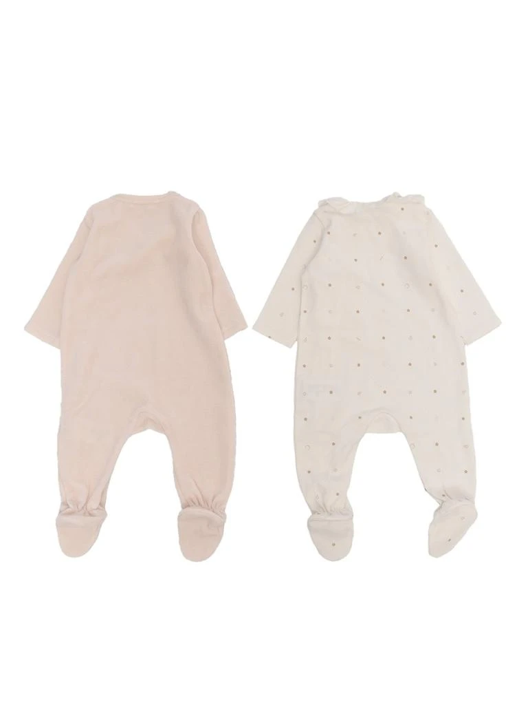 商品Chloé|Chloé Kids Set Of Two Long-Sleeved Babygrow,价格¥1664,第2张图片详细描述