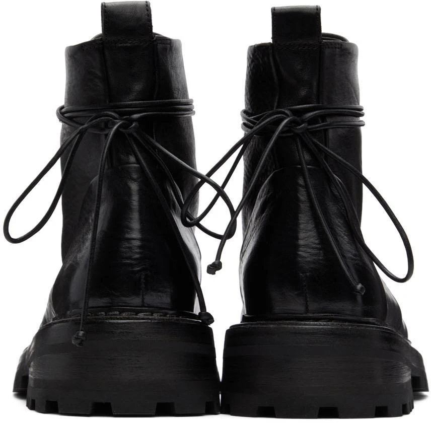 商品Marsèll|Black Carrucola Lace-Up Boots,价格¥7325,第2张图片详细描述