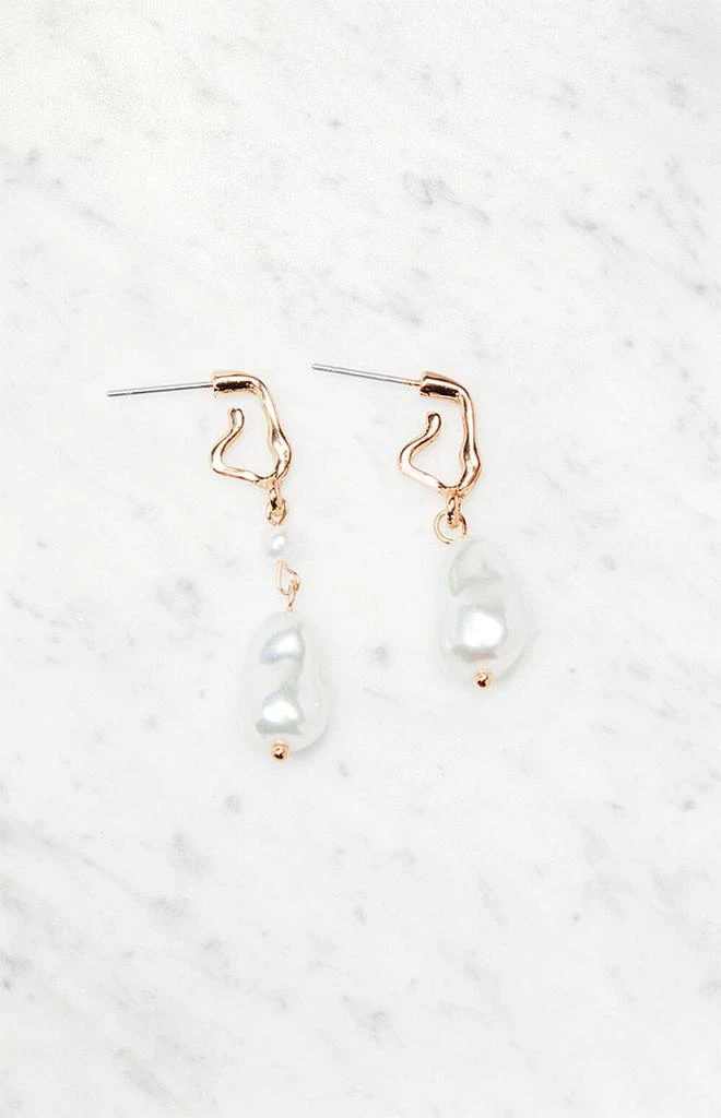 商品LA Hearts|Pearl Drop Earrings,价格¥21,第1张图片